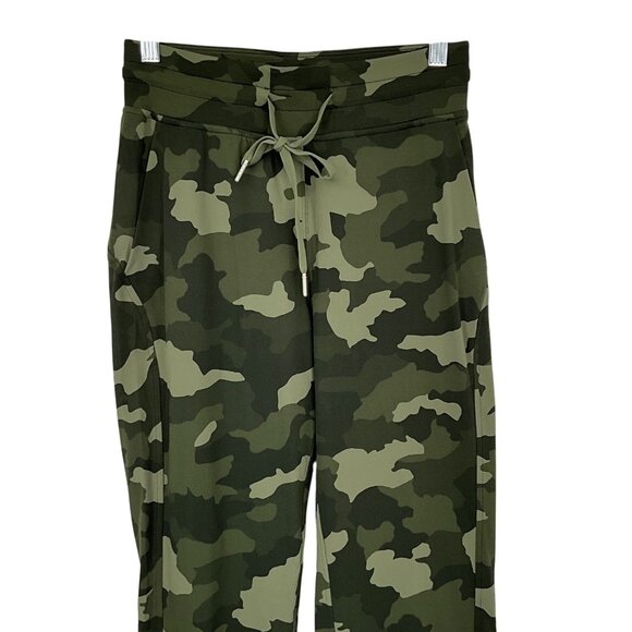 Lululemon Ready to Rulu High Rise Jogger Pants Womens 4 Green Heritage Camo - Picture 2 of 9